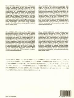 De La Sonorite Art et Technique Flute Trav. (Version Japonaise) von Marcel Moyse 