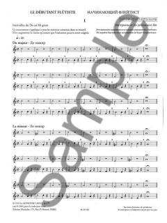 Le Debutant Flutiste von Marcel Moyse 
