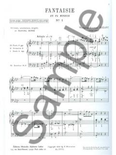 Fantaisie En Fa Mineur No.1 von Wolfgang Amadeus Mozart 