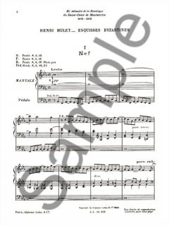 Esquisses Byzantines von Henry Mulet 