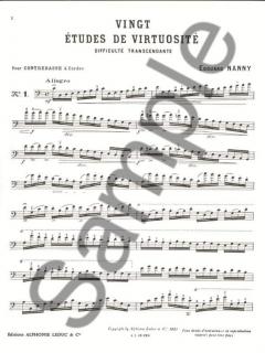20 Etudes de Virtuosité von Edouard Nanny 