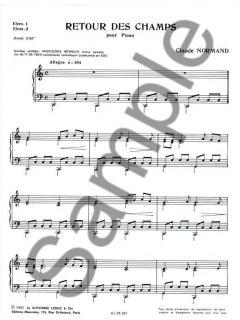 Retour Des Champs von Claude Normand 
