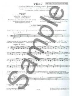 Felix Passerone: Test für 4 Pauken im Alle Noten Shop kaufen