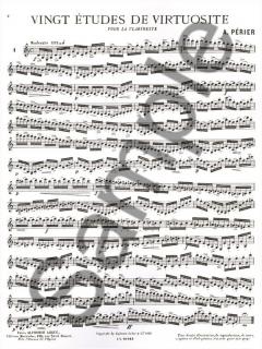 20 Etudes de Virtuosité von Auguste Perier 