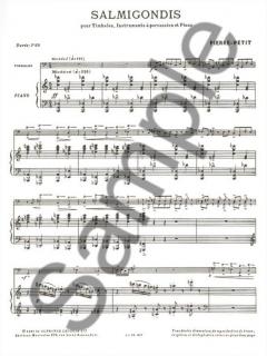 Salmigondis von Pierre Petit 