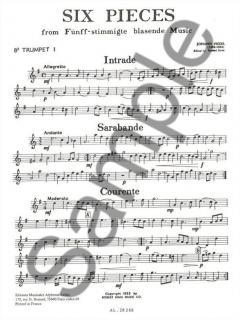 6 Pieces (Johann Pezel) 