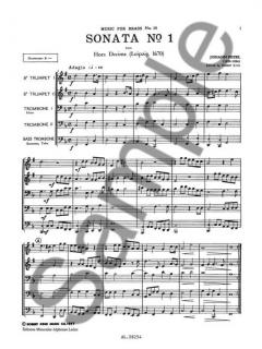 Sonata Nr. 1 (Hora Decima) (Johann Pezel) 