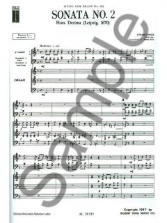 Sonata Nr. 2 (Hora Decima) (Johann Pezel) 