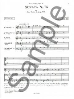 Sonata Nr. 25 (Hora Decima) (Johann Pezel) 