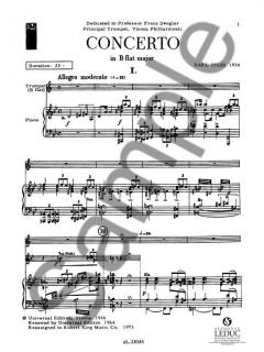 Trumpet Concerto von Karl Pilss für Trompete und Klavier im Alle Noten Shop kaufen