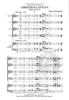 Christmas Cantata (Daniel Pinkham) 