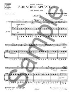 Sonatine Sportive (Alexander Tcherepnin) 