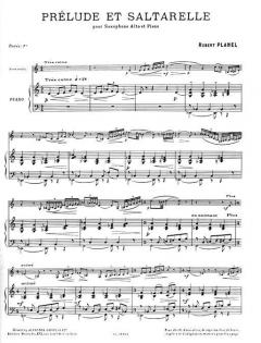 Prelude et Saltarelle von Robert Planel 