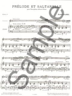 Prelude et Saltarelle von Robert Planel 