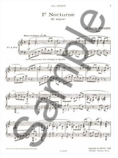 Nocturne Nr.1 En Ut Majeur von Francis Poulenc 