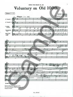 Voluntary On Old 100th (Henry Purcell) 