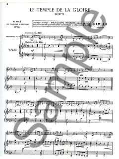 Le Temple De La Gloire: Gavotte von Jean-Philippe Rameau 