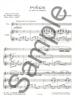 Piece en Forme de Habanera (Maurice Ravel) 