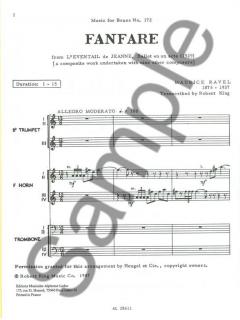 Fanfare (Maurice Ravel) 