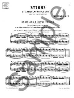 Rythme et Articulation Des Doigts von Rie 