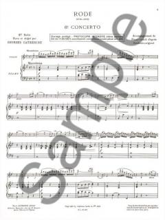 Premiers Solos Concertos - Classiques Nr. 6 von Pierre Rode 