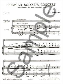 Solo De Concert Nr. 1 von Paul Rougnon für Trompete in C oder B und Klavier im Alle Noten Shop kaufen