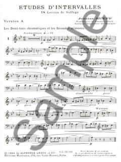 Etudes D Intervalles von Jeanine Rueff 