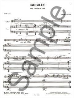 Mobiles von Jeanine Rueff für Trompete und Klavier im Alle Noten Shop kaufen