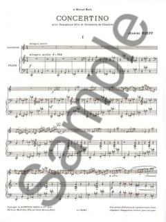 Concertino Op. 17 von Jeanine Rueff 