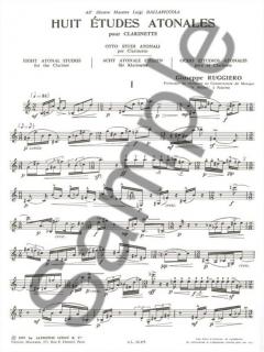 8 Etudes Atonales von Giuseppe Ruggiero 