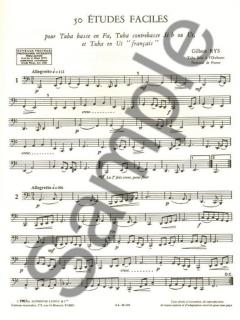 50 Etudes Faciles von Gilbert Rys 