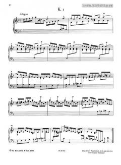 Sonates 1: K1-K52 von Domenico Scarlatti 