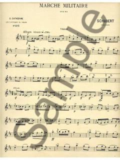Marche Militaire Op. 51 No. 1 von Franz Schubert 