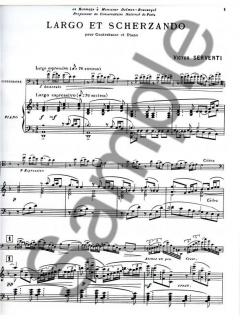 Largo et Scherzando von Serventi 