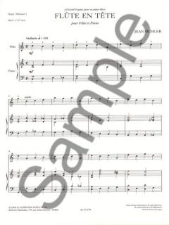Flute En Tete (Deb.1) von Jean Sichler 