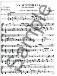 Fernando Sor: 10 Seguidillas (Fernando Sor) 