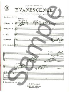 Evanescence (Robert Starer) 