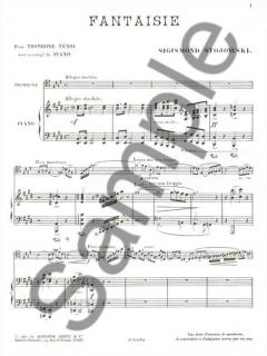 Fantaisie von Stojowski für Tenorposaune und Klavier im Alle Noten Shop kaufen