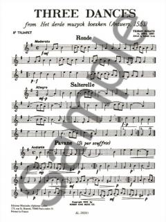 3 Danses (Tielman Susato) 