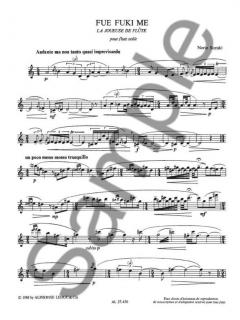 Fue Fuki Me (La Joueuse de Flute Trav.) von Suzuki 