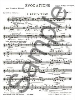 Evocations von Henri Tomasi 