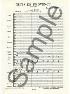 Nuits De Provence von Henri Tomasi 