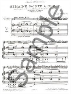 Semaine Sainte a Cuzco von Henri Tomasi für Trompete und Klavier im Alle Noten Shop kaufen