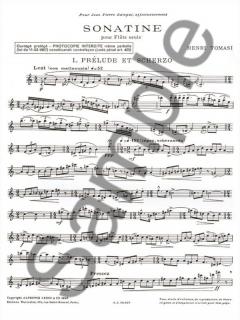 Sonatine von Henri Tomasi 