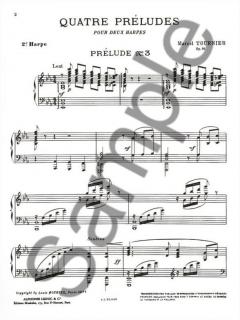 4 Preludes en 2 Suites von Marcel Tournier 