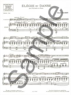 Elegie et Danse von Henry Vachey 