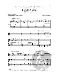 Born in a Song von Judith Herrington (Download) 