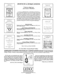 Flute A Bec Vol.3 (La Flute A Bec Baroque) (Jean-Claude Veilhan) 