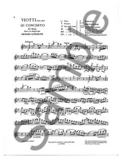 Premiers Solos Concertos - Classiques Nr. 12 von Giovanni Battista Viotti 