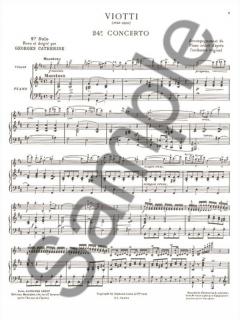 Premiers Solos Concertos - Classiques Nr. 24 von Giovanni Battista Viotti 